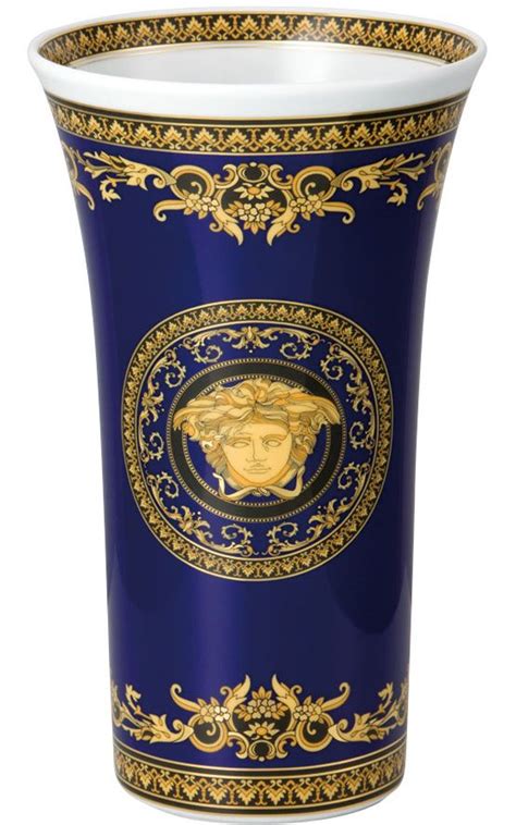 versace blue vase|versace vases australia.